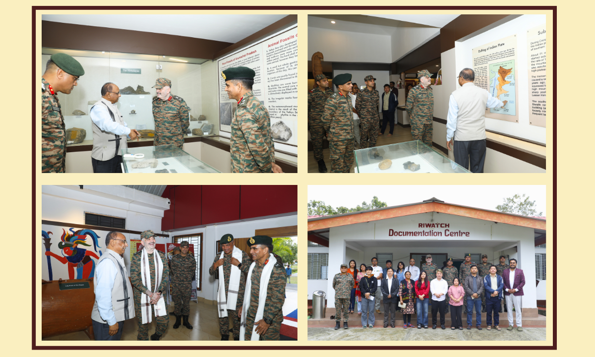 Lt. Gen. Abhijit S. Pendharkar, GOC Spear Corps Visited RIWATCH