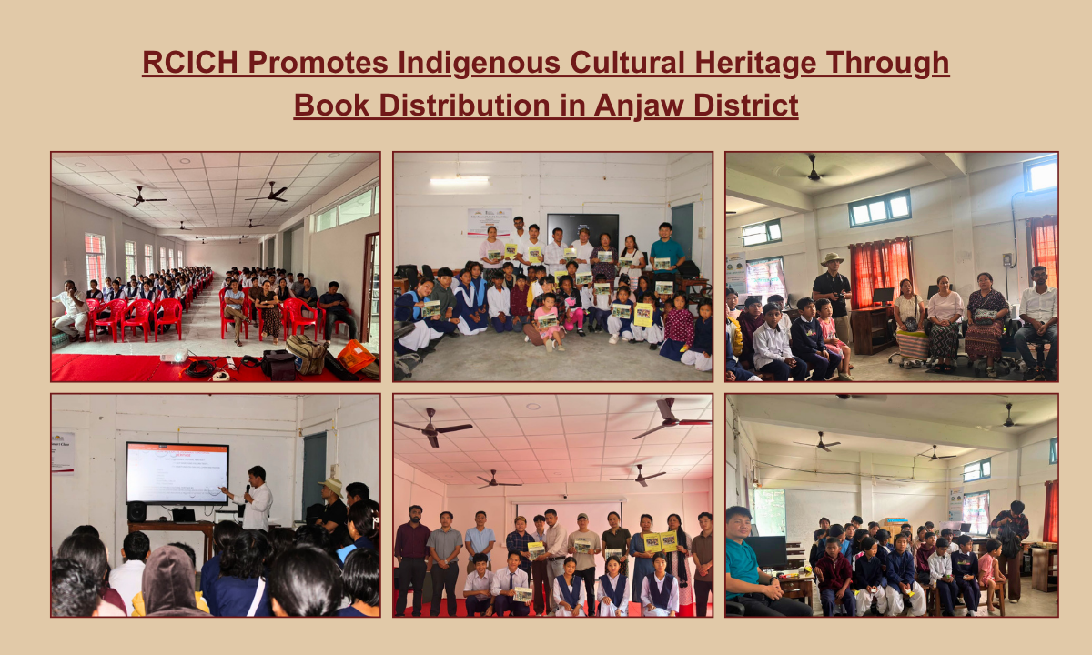 RCICH Conducts Book Distribution and Cultural Heritage Awareness Programme in Anjaw District